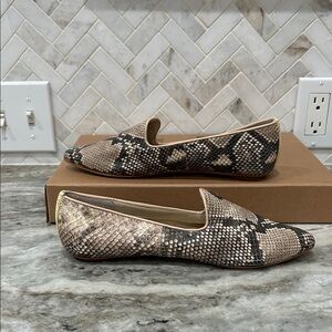 Dolce Vita Snakeskin print slip on
